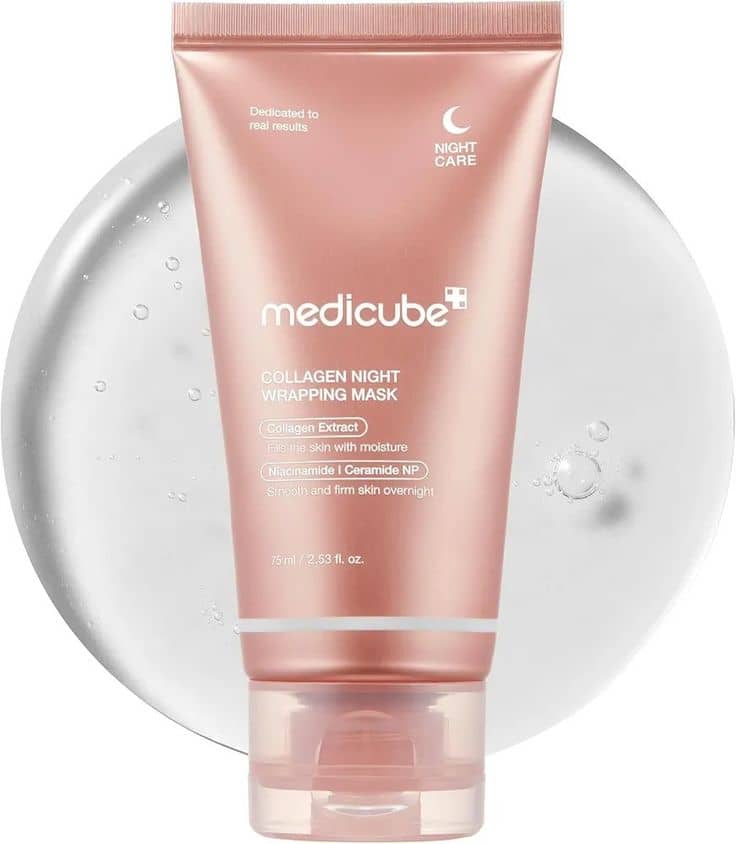 GlowPeel Collagen – Masque Nuit Réparateur