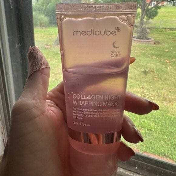 GlowPeel Collagen – Masque Nuit Réparateur